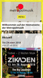 Mobile Screenshot of metropol-musik.de